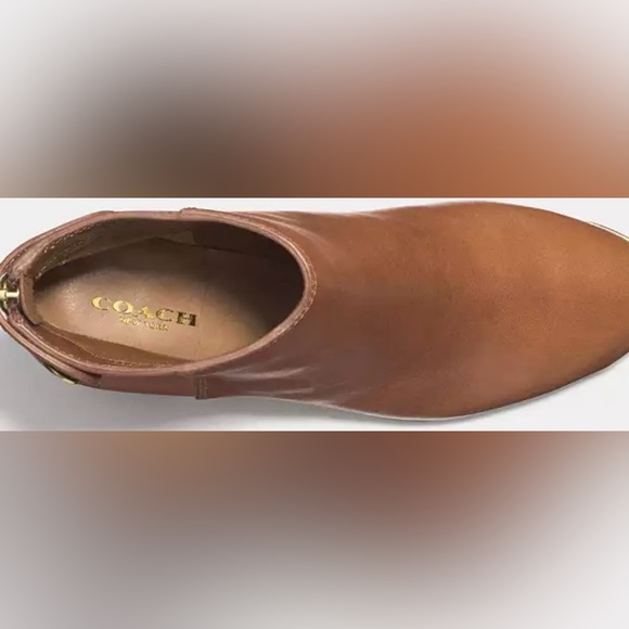 COACH Waldorf Bootie Cinnamon 5.5 M - Picture 3 of 11